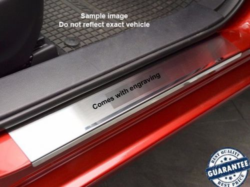 For mg6 morris garage 2012- stainless steel door sill entry guard scuff cover