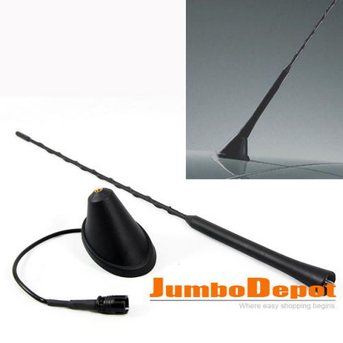 Fm/am reception roof mast whip antenna 16&#034;+antenna base for vw jetta/golf/passat