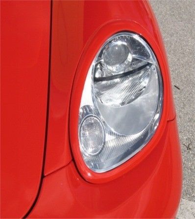 2005-2012 porsche boxster euro style headlight covers (unpainted)