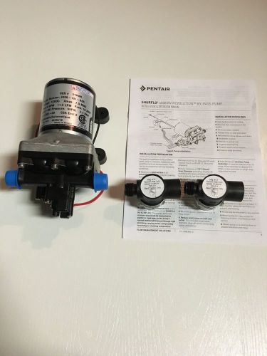 New shurflo 12v 3.0 gpm rv water pump 4008-101-a65 revolution with 2 strainer