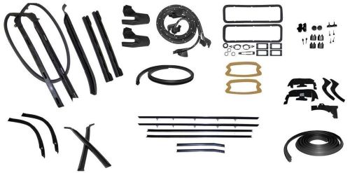 1969 camaro convertible weatherstrip seal kit