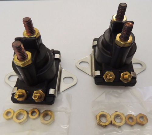 Brand new premium solenoid-mercruiser trim  89-96158t lot of 2 solenoids