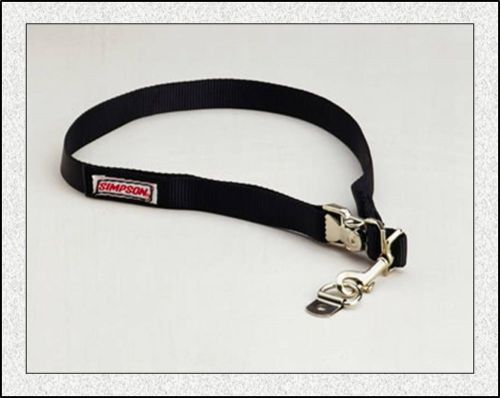 Simpson safety 36007bk helmet restraint black