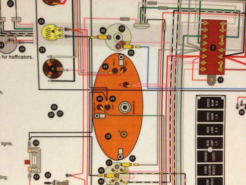 11x17 laminated vintage alfa romeo wiring diagrams