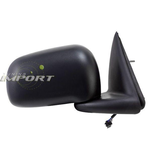 2005-2011 dakota power heated 6x9 textured black trx passenger right side mirror