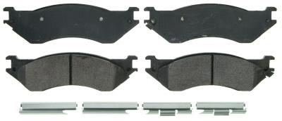 Wagner zx702 brake pad or shoe, front-quickstop brake pad