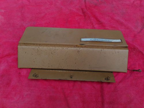 1976 amc gremlin and hornet  glover box cover  genuine oe