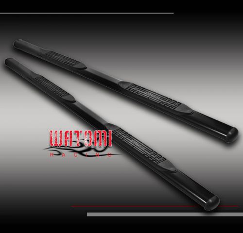 07-14 toyota tundra double cab 4&#034; oval side step nerf bars running boards black