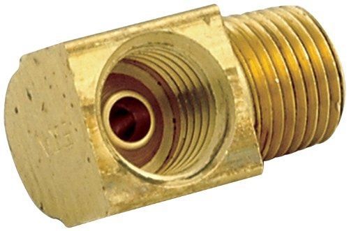 Allstar performance all50125 1/8&#034; npt - 3/16&#034; 90 degree adapter fitting