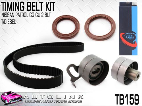 Timing belt kit to suit nissan patrol gq y60 2.8lt rd28t turbo diesel 1995-1997