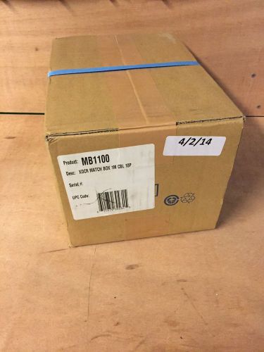 Furuno mb1100 transducer matching box