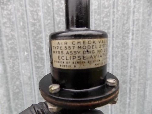 Eclipse aviation air valve model 2, type c