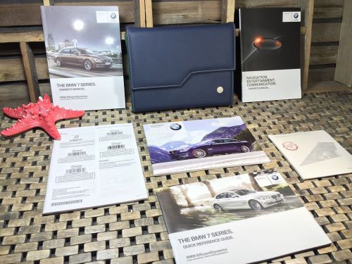 2015 2014 bmw alpina b7 owners manual + navigation sect (rare) ((buy oem)) clean