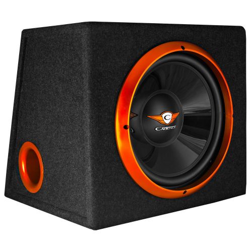 New! cadence fxb12ca 500w single 12&#034; fxb series amplified subwoofer enclosure