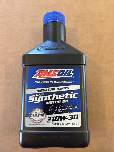 Amsoil 10w30 100% synthetic motor oil 1 quart
