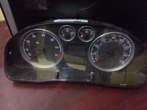 Volkswagen passat speedometer (cluster), 160 mph 03