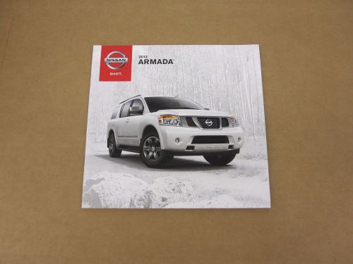 2013 nissan armada sv sl platinum sales brochure dealer catalog