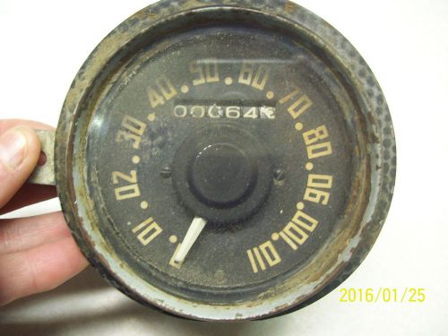 Vintage automotive speedometer odometer gauge car truck