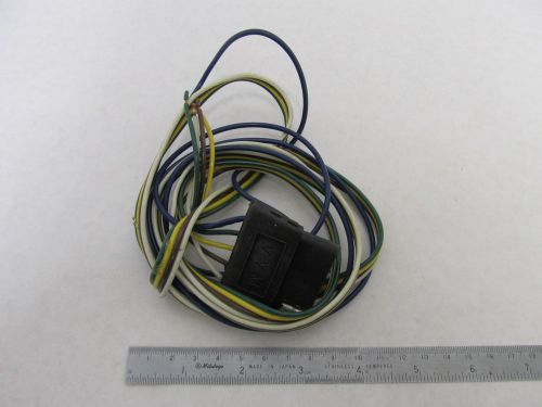 Vehicle side 5-way flat trunk connector, 4&#039; harness