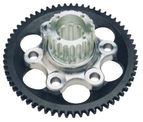 New sbc 2 pc flywheel with steel ring gear &amp; aluminum htd coupler,chevy,bert