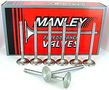 11305-8 manley race master intake valves 1.600 +100 long sb chevy