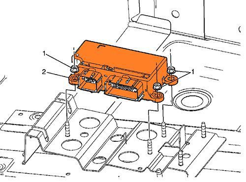 Gm oem sensing&amp;diagnostic module(sdm) i/c w/ pt# 13589836