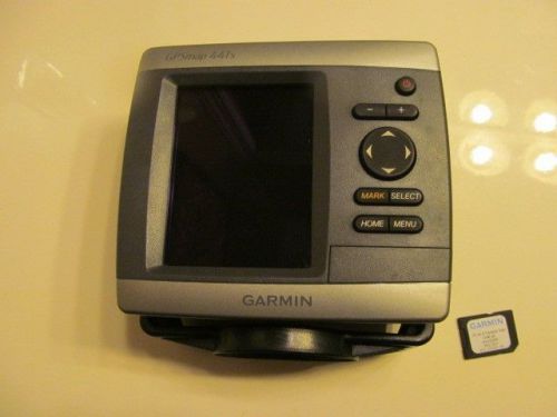 Garmin 441s gps &amp; chartplotter with fishfinder