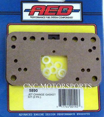 Aed holley carburetor jet change gasket set  650 750 850 carb