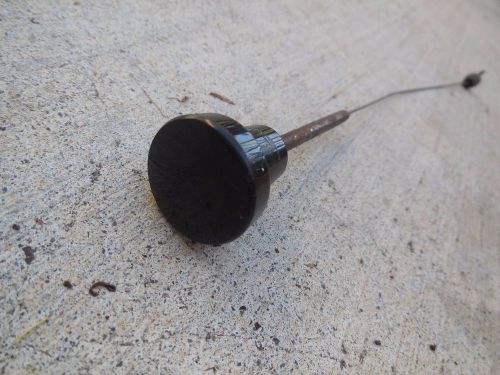 Porsche 356 fuel lid release cable with knob