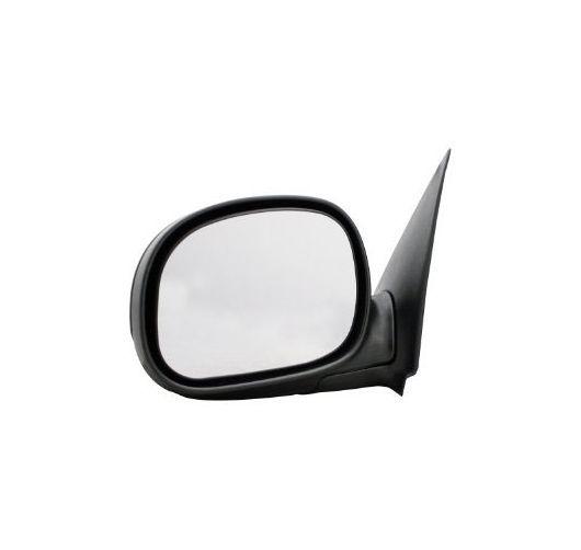 Pilot mirror driver left side new power folding textured black f250 mi-075