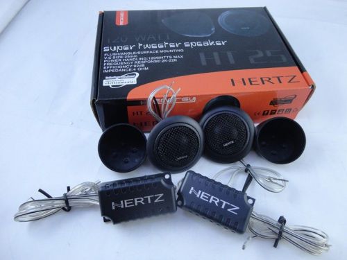 Crazy bargain !!!coppia tweeter hertz hi-energy ht25 ht 25 120w - 25mm