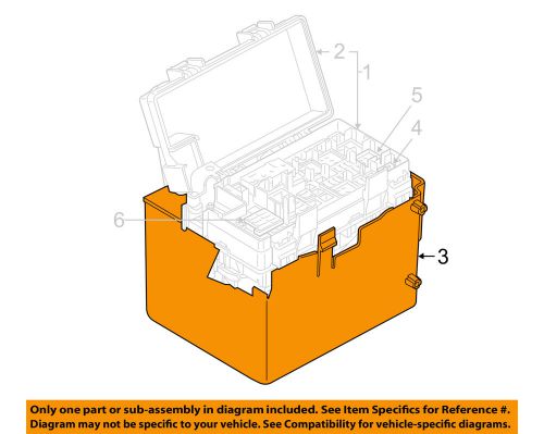 Chrysler oem fuse relay-junction block bracket 4692263ad