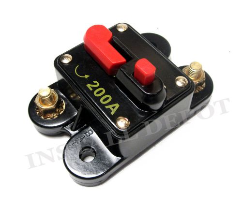 250a 12v dc circuit breaker replace car fuse 250 amp 12vdc car automotive wiring