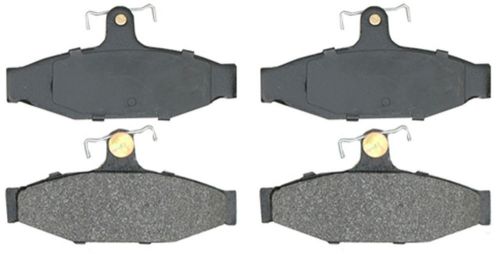 Disc brake pad-semi metallic rear acdelco advantage 14d413mh