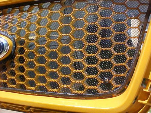 Bug screen ford f150 1999 2000 2001 2002 2003 grille insert black metal mesh