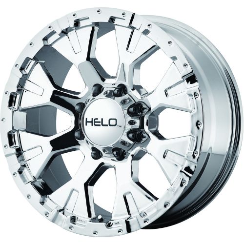 17x9 chrome helo he878 5x5 -12 wheels toyo open country at ii 265/70/17