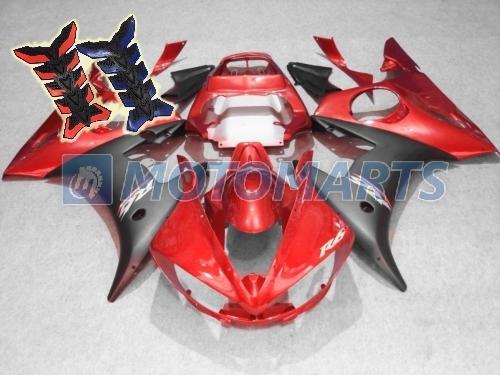 Free tank pad! aftermarket fairing kit bodywork for yamaha yzf 600 r6 2003 ah