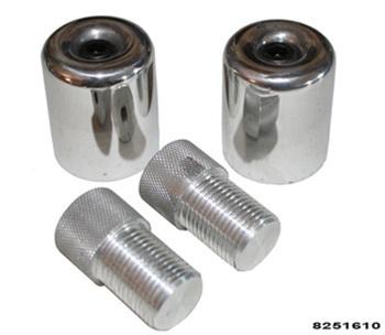 Bar end slider polished yamaha yzf-r6 yzfr6 98-06