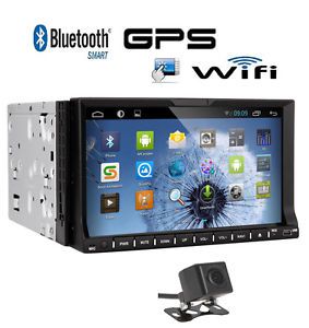 2din 7&#034; android4.4 quad-core kitkat gps car stereo dvd player 3g-wifi mp4+camera