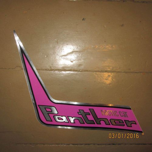 Vintage 1971 arctic cat panther axial flow hood decal 71 0106-267 340 400 440