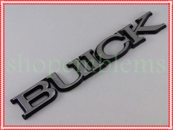 Buick 6 & 5/8" century roadmaster 90's rear script emblem trunk nameplate badge