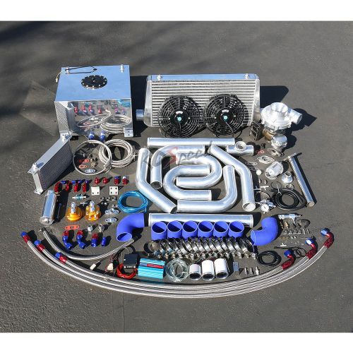 T70 t3 .70 a/r v-band full stage iii 500+hps boost turbo charger upgrade kit