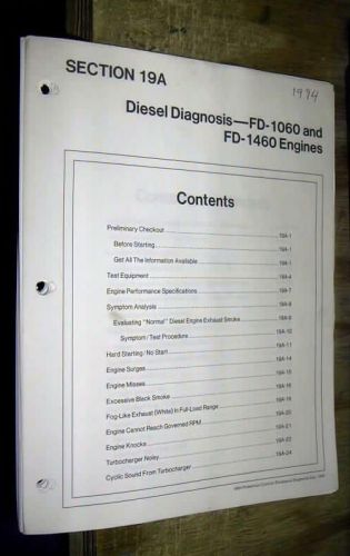 1994 ford fd-1060 fd-1460 diesel engine diagnostics cummins 5.9l cummins 8.3l