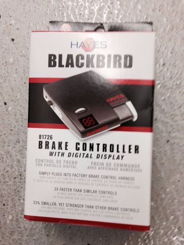 Hayes 81726 blackbird brake control