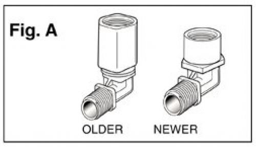 Thetford 19617 aria toilet water connection fitting