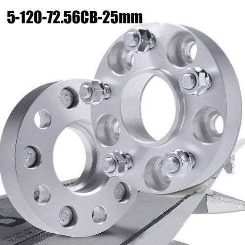 2pcs 5x120pcd 72.56cb aluminum alloy wheel spacer adapters for bmw series