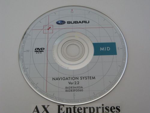 Forester impreza legacy outback navigation dvd edition 2.2 © 2008-09 canada map