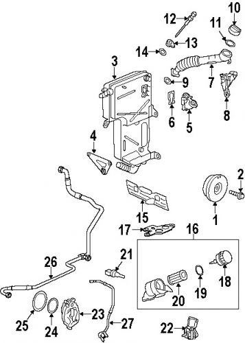 Porsche 99760642000 genuine oem temp sensor