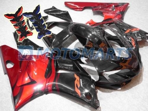 Free tank pad! aftermarket fairing body kit for yamaha yzf 1000 r1 1998 1999 ab