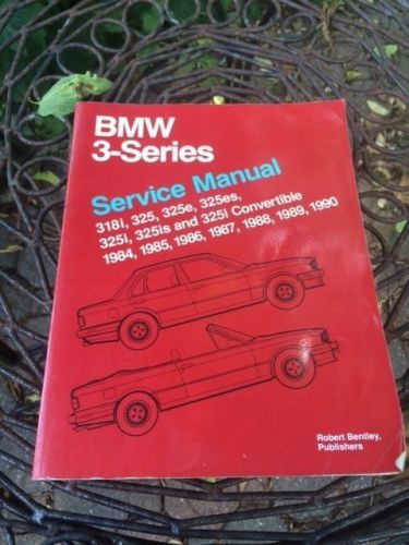 Bmw e30 bentley manual 1984-1990